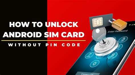 unlock sim card android